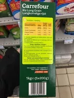 Zuckermenge drin Riz long grain