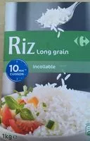 Zuckermenge drin Riz Long Grain