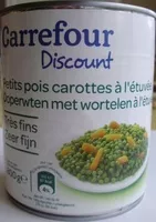 Jumlah gula yang masuk Petits pois carottes à l'étuvée