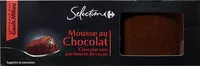Jumlah gula yang masuk Mousse au chocolat noir pur beurre de cacao