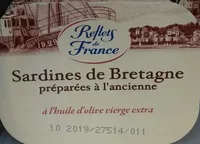 Jumlah gula yang masuk Sardines de Bretagne préparées à l'ancienne à l'huile d'olive