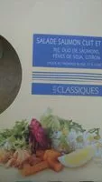 Quantité de sucre dans salade saumon cuit et fumé