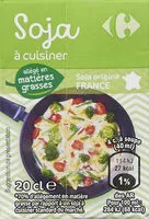 Quantité de sucre dans Soja Cuisine