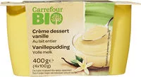 Amount of sugar in Crème dessert vanille