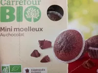चीनी की मात्रा Mini moelleux au chocolat