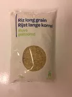 Amount of sugar in Riz long grain étuvé