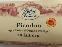 入っている砂糖の量 Picodon AOP au lait cru