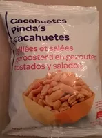 İçindeki şeker miktarı Cacahuètes grillées & salées