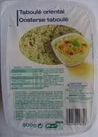 Sokerin määrä sisällä Taboulé oriental