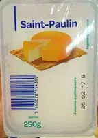 Количество сахара в Saint-Paulin (23 % MG)