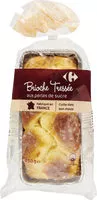 Suhkru kogus sees Brioche tressée aux perles de sucre