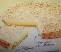 Suhkru kogus sees Tarte au citron meringuée