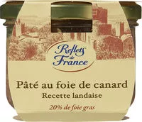 Amount of sugar in Pâté au foie de canard Recette landaise