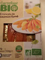 Amount of sugar in Émincés Saumon Fumé