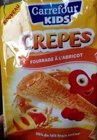 Crepes fourrees a l abricot