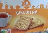 Количество сахара в Biscuithé