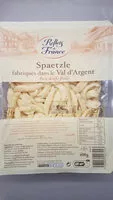 Zuckermenge drin Spaetzle d'Alsace aux Œufs frais