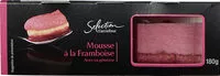 Zuckermenge drin Mousse à la Framboise avec sa génoise