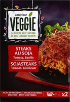 Количество сахара в Steaks au soja tomate, basilic