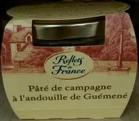 入っている砂糖の量 Pâte de campagne à l'andouille de Guémené
