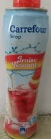 Jumlah gula yang masuk Sirop fraise banane