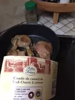 Suhkru kogus sees Confit de Canard du Sud-Ouest 2 Cuisses