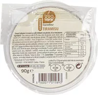 Sokerin määrä sisällä Tiramisu