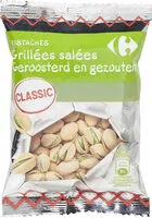 Quantité de sucre dans PISTACHES Grillées salées