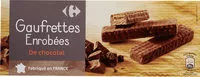 Amount of sugar in Gaufrettes enrobées de chocolat