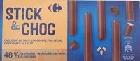 चीनी की मात्रा Stick & Choc