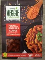 Sucre et nutriments contenus dans Carrefour veggie