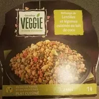 Количество сахара в Mélange de lentilles et légumes