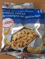含糖量 Noix de cajou grillées salées