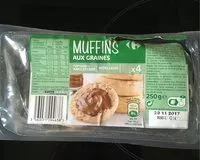 入っている砂糖の量 4 Muffins aux Graines