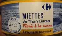 Cantidad de azúcar en Miettes de thon