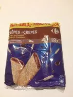 Amount of sugar in Crêpes - Fourrage au chocolat