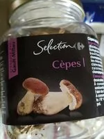 Amount of sugar in Cèpes séchés