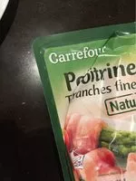 İçindeki şeker miktarı Poitrine Tranches fines Nature