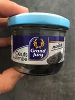 Jumlah gula yang masuk Oeufs de Lompe noirs