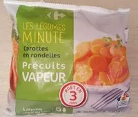 Amount of sugar in Carottes en rondelles - Précuits vapeur