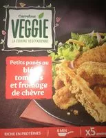 Количество сахара в Petits panés au blé tomates et au fromage de chèvre