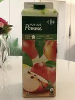 चीनी की मात्रा 100% PUR JUS Pomme