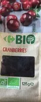 Suhkru kogus sees cranberries