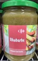 入っている砂糖の量 Compote de Rhubarbe