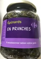Suhkru kogus sees Epinard en branche