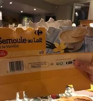 Amount of sugar in Semoule au lait à la vanille