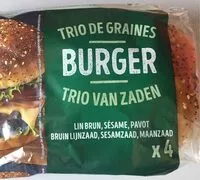 Sokerin määrä sisällä Pain à burger