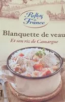 Quantité de sucre dans Blanquette de veau