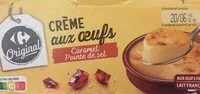 含糖量 Crème aux oeufs caramel pointe de sel