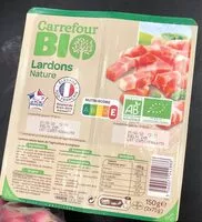 चीनी की मात्रा Lardon nature